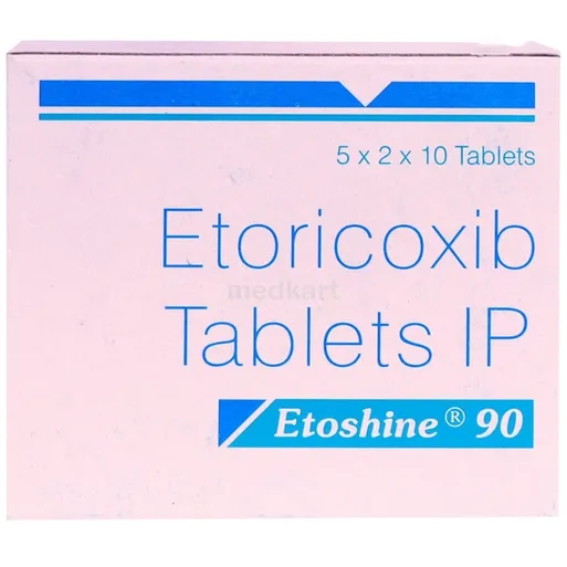 etoshine 90mg tablet 10's